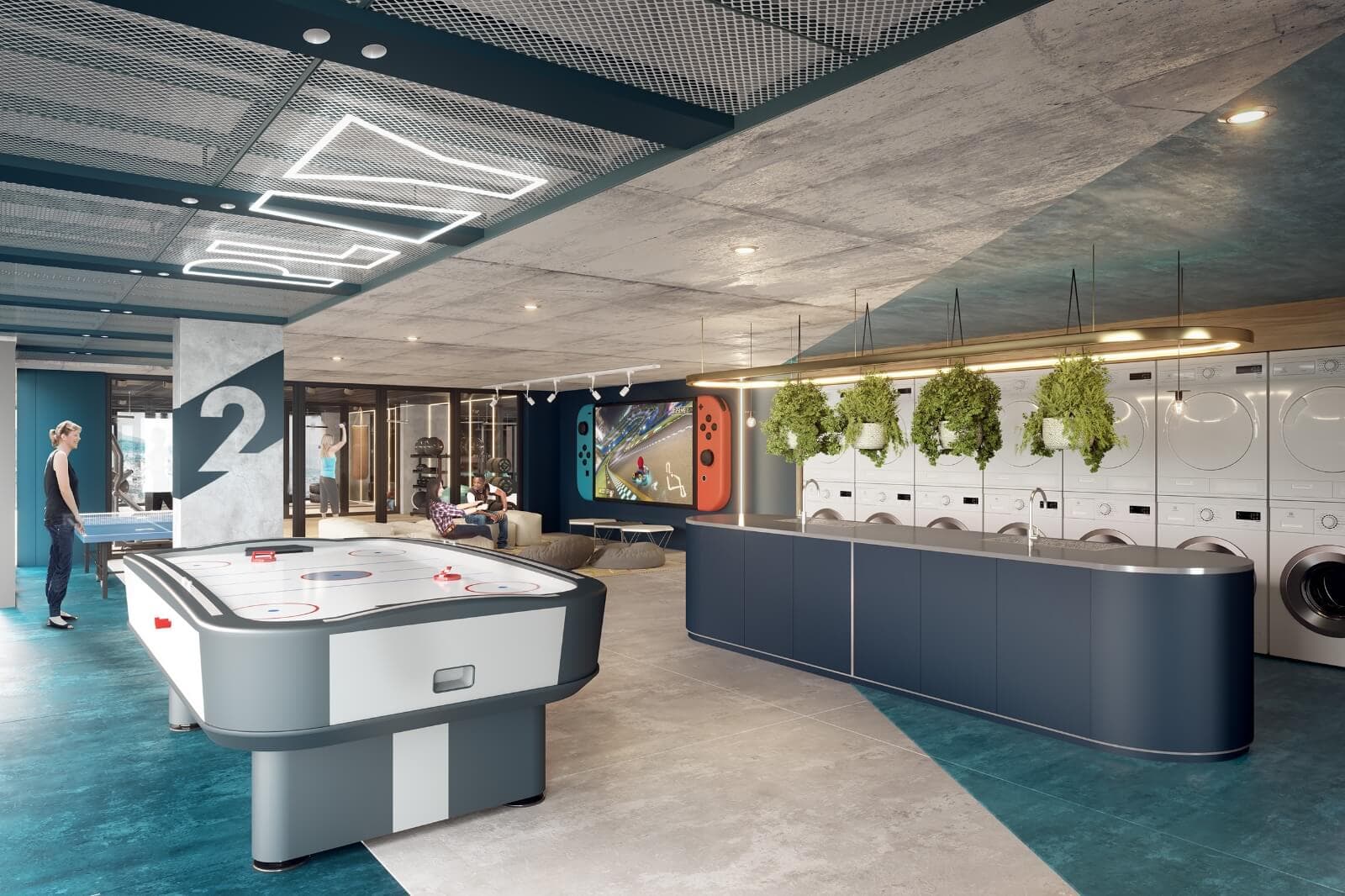 Game Zone / Lavandería